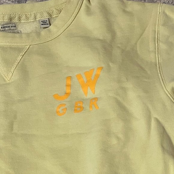 Jack Wills Yellow Crewneck Sweatshirt - Picture 3 of 3